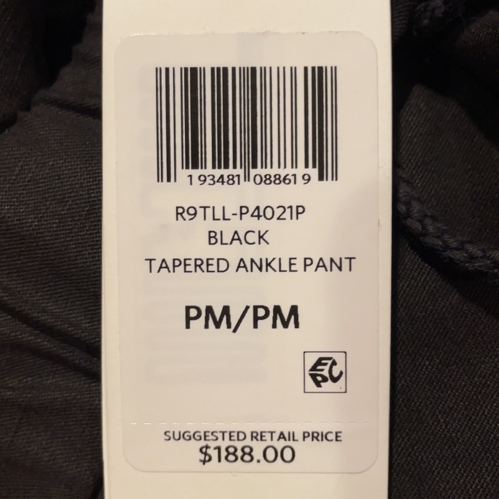 NWT Eileen Fisher Tencel/Linen Ankle Pant - Picture 10 of 10